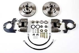 Tr102124 The Right Stuff Detailing 1958-64 Impala Bel Air Biscayne Power Front Disc Brake Conversion Kit 14 Inch Ez