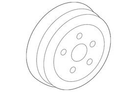 42431-20450 Toyota Genuine Drum