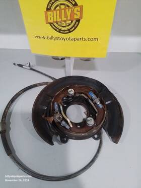 544.to1h02 Toyota Camry 2002 Backing Plate Rear 117665