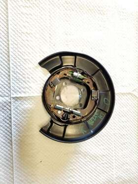 544.to1m12 Toyota 12 13 14 15 16 17 18 Prius V Driver Left Rear Backing Plate Oem