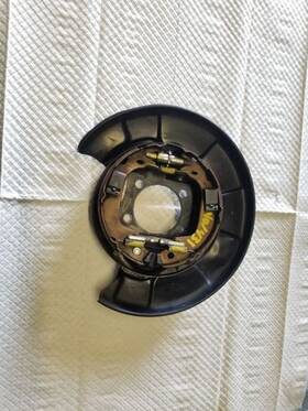 544.to1m15 Toyota 12 13 14 15 16 17 18 Prius V Driver Left Rear Backing Plate Oem