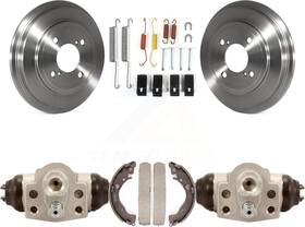 K8n-100262 Transit Auto Rear Brake Drum Shoes Spring Cylinders Kit For 2015-17 Honda Fit