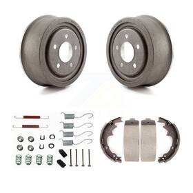 K8n-100284 Transit Auto Brake Drum Shoes And Spring Rear Kit For Jeep Wrangler Tj