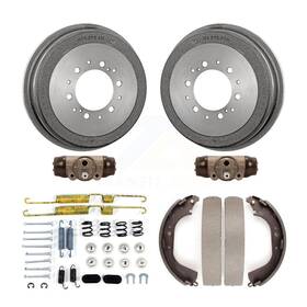 K8n-100616 Transit Auto Rear Brake Drum Shoes Spring And Cylinders Kit 6pc For 2000-2002 Toyota Tundra