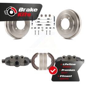 K8n-100702 Transit Auto Rear Brake Drum Shoe Spring And Cylinder Kit For 2002-2007 Mitsubishi Lancer Es Ls