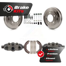 K8n-100703 Transit Auto Rear Brake Drum Shoes Spring And Cylinder Kit For 2007-2011 Mitsubishi Lancer De