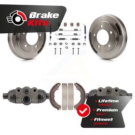 K8n-100706 Transit Auto Rear Brake Drum Shoe Spring And Cylinder Kit For 2007-2007 Mitsubishi Lancer Es Ls