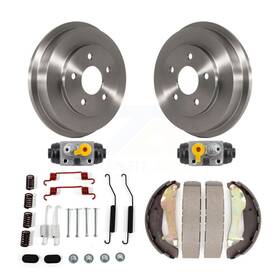 K8n-100709 Transit Auto Rear Brake Drum Shoe Spring Cylinder Kit 6pc For Chevrolet Cobalt Pontia
