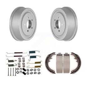 Kgn-100058 Transit Auto Coated Brake Drum Shoes Spring Rear Kit For Ford Ranger Mazda B4000 B3000 B2300