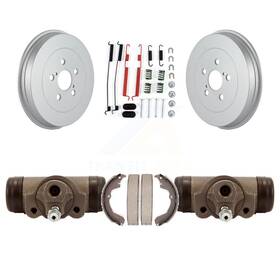 Kgn-100106 Transit Auto Rear Coated Brake Drum Shoe Spring Cylinder Kit For Pontiac Vibe Toyota Matrix
