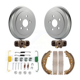 Kgn-100132 Transit Auto Coat Brake Drum Shoes Spring Cylinder Rear Kit 6pc For 2003-2005 Toyota Celica