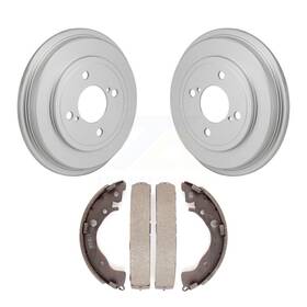 Kgn-100195 Transit Auto Coated Brake Drum Shoes Rear Kit For Honda Fit
