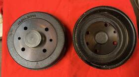 810-012 Transparts Brake Drum Set Fit Mazda Rx7 1979 1980 Rear Old Stock Made In Japan