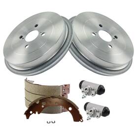 Bka03922 Trq For Toyota Prius C 2012-2014 Rear Drum Brake Kit