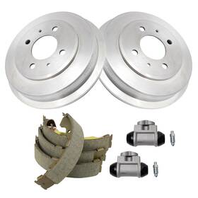 Trq Bka03937 For Hyundai Accent 2003-2005 Rear Drum Brake Kit