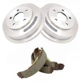 Bka20721 Trq Rear Brake Shoe Drum Kit Compatible With 09-10 Chevrolet Cobalt 10-11 Hhr