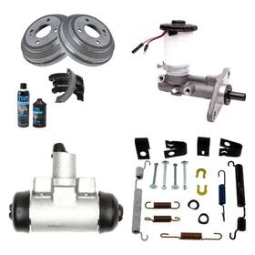 Bndl-914117 Trq For Honda Civic 1990-1995 4-pc Drum Brake Kit
