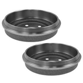 Bra19721 Trq For Dodge Charger 85-86 Rear Driver And Passenger Side 2-piece Brake Drum Set