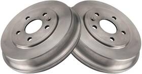 Bra71634 Trq Rear Brake Drum Pair Set Lh Driver Rh Passenger Sides For Chevy Sonic Trax
