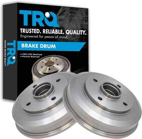 Bra75084 Trq Rear Brake Drum Pair Set For 2000-2008 Ford Focus