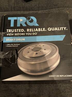 Bra75099 Trq Rear Brake Drums Left And Right Pair Set Of 2 For Honda Civic Fit Insight