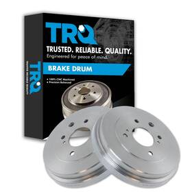 Bra75127 Trq Rear Brake Drum Pair Set For 2009-2014 Nissan Cube 2007-2012 Sentra Versa