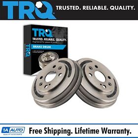 Bra79929 Trq Rear Brake Drum Lh Rh Kit Pair Set Of 2 For 2011-2015 Mazda