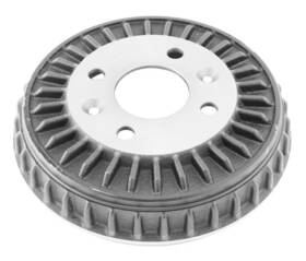 D35001 Uquality Automotive Products Brake Drum Fits 2016-2018 Smart Fortwo