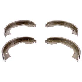 V20-4118 Vaico 2-wheel Set Parking Brake Shoes Rear For 535 5 Series 6 528 550 3