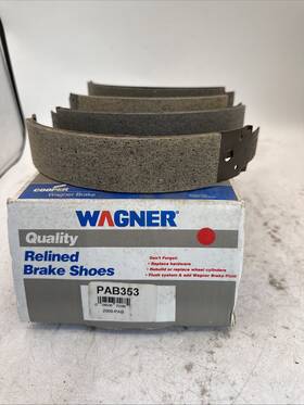 Pab-353 Wagner Nos Pab353/353pg Brake Shoes 1971 Mercury Comet 69-71 Ford Maverick
