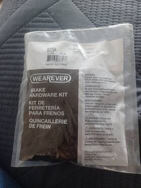 8229a Wearever Brake Hardware Kit
