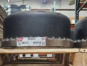 68981b Webb 16.5 Inch X 7 Inboard Mount Balanced Brake Drum Web