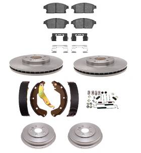 B1467k Webco Brake Pad Rotor Shoe Drum Spring Kit Fits Chevrolet Trax 2018-2022