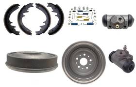 B2638674 Webco Brake Shoe Drums Wheel Cylinder Spring Kit Fits Ford Bronco 1987-1996 11 Inch
