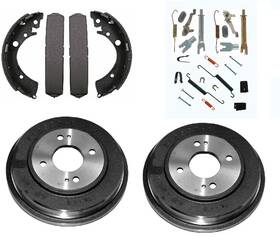 B57635094a Webco Brake Drums Shoes Spring And Adjuster Kit Fit Honda Civic 1.7l 2001-2005