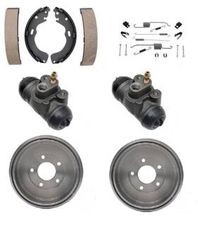 B76080098wc Webco Shoes Drums Spring Kit Wheel Cylinders Fits Ford Escape 01-07 Tribute And Mariner