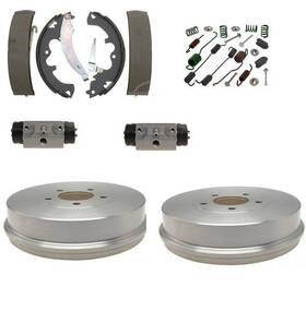 B93635126wc Webco Fits Ford Escape Mercury Mariner Brake Drum Shoes Wheel Cyl Spring Kit 2008-2012