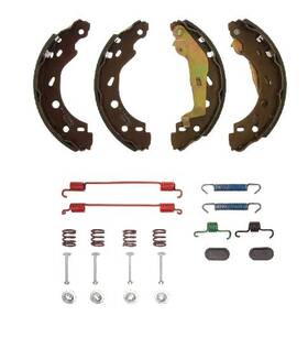 B956k Webco Brake Shoe Kit With Spring Smart Car Fortwo 2008-2015 Rear