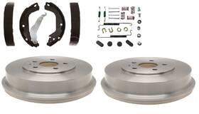 B99280132 Webco Brake Shoe Kit Drums And Spring Chevrolet Cruze 2010-2016 Rear