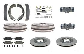 Z959 Webco Disc Pad Rotor Brake Shoe Spring Drum Chevrolet Colorado Gmc Canyon 2009-2012