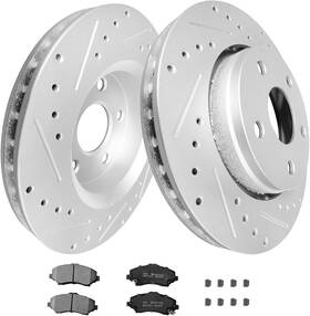 Brp-0179 Weize Truck And Tow Front Brake Kit Fit For Jeep Wrangler 2007-2017 Ceramic