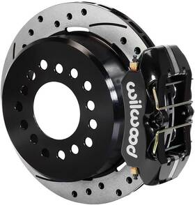 140-11396-d Wilwood Brake Kit Rear Disc/drum Mustang 8.85