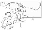 34-41-6-851-439 X5 Bmw Genuine Lock