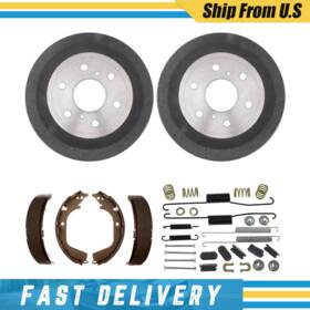 220944 Xjjj1302 Premium Rear Brake Drum And Shoe Service Kit Fits Gmc Silverado 1500 09-13