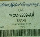 Yc2z-2209-aa Ford Oem New Brake Assembly