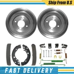 For 2009 2014 Honda Fit Rear Brake Drum & Shoes + Spring Kit 1.5L Gas. Fixed Price $194.90.