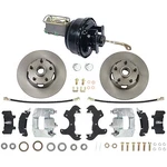 1964-66 Mustang; Front Disc Brakes; Cylinder; 5 Lug; With 7" Booster And Dual. Fixed Price $1278.99.