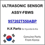 957202T550ABP Kia Ultrasonic Sensor Assy-fbws New Genuine Oem Part. Fixed Price $57.99.