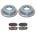 Durago Rear Rotors Advics Ceramic Brake Pads Kit For Land Cruiser LX570 Tundra. Fixed Price $135.95.