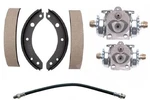 Brake Shoe Kit Cylinder Hose Chevrolet Truck 1938-1950 Model 3100 1/2 Ton Rear. Fixed Price $96.95.